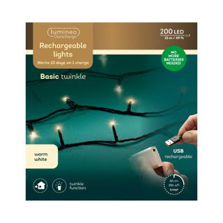 Load image into Gallery viewer, Kaemingk led duracharge basic lights 8 functie twinkel effect buitenl.1500cm
