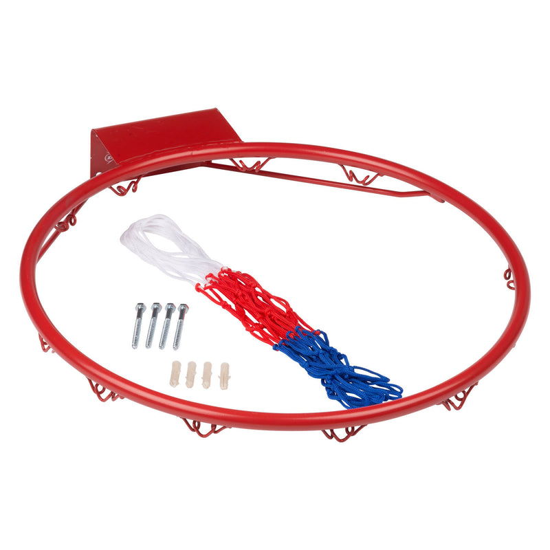 Afbeelding laden in galerijviewer, Dunlop basketbalring - metaal - inclusief net en bevestigingsmateriaal - ø ring circa 45 cm
