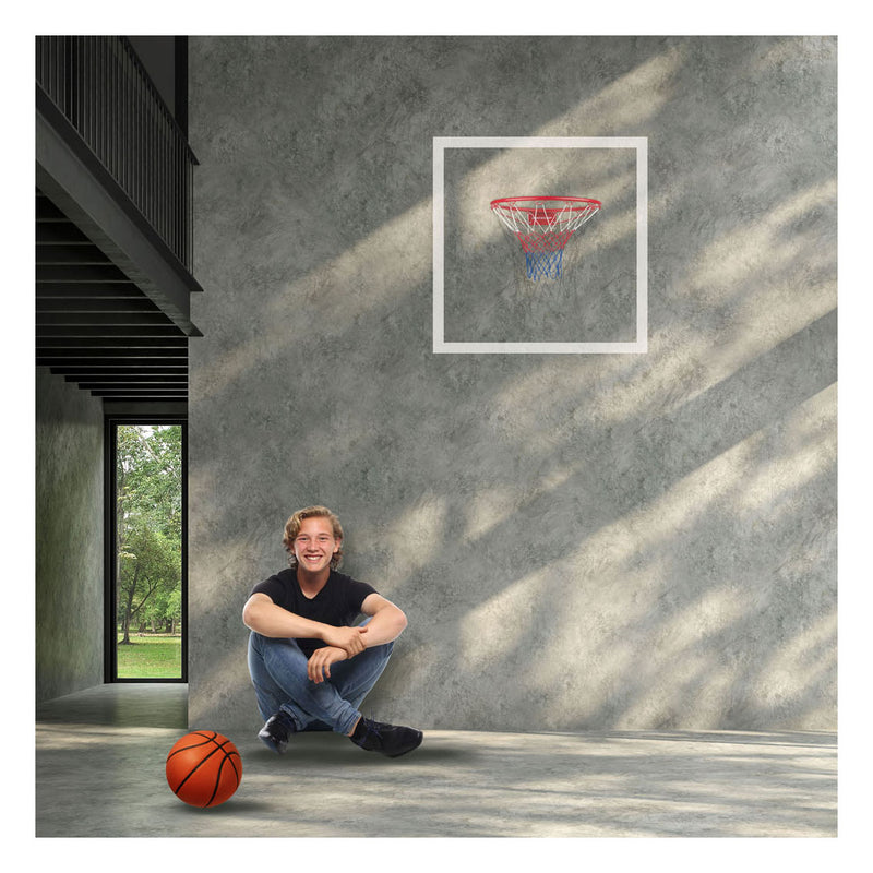 Afbeelding laden in galerijviewer, Dunlop basketbalring - metaal - inclusief net en bevestigingsmateriaal - ø ring circa 45 cm
