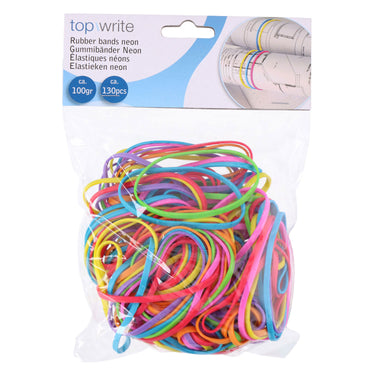 Elastiekjes neon, 130st.