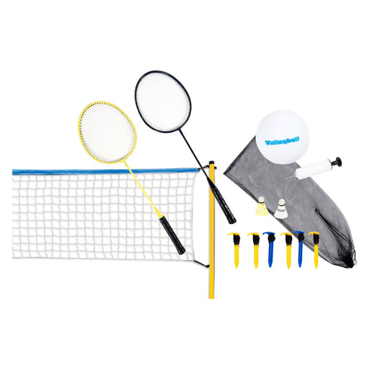 Scatch volleybal en badminton set