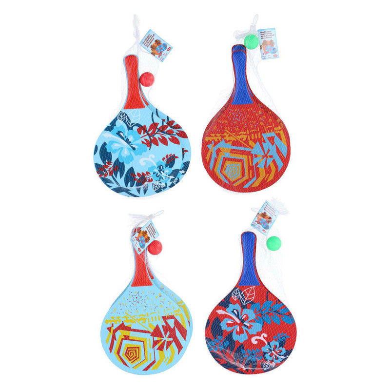 Load image into Gallery viewer, Beachballset hout, 3dlg
