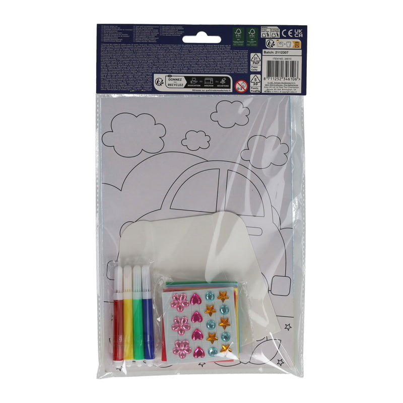 ギャラリービューアに画像をロードする, Sticker mozaiekset - incl. stickers en stiften
