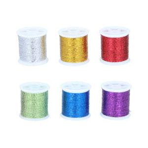 Naaigaren metallic, 6st.