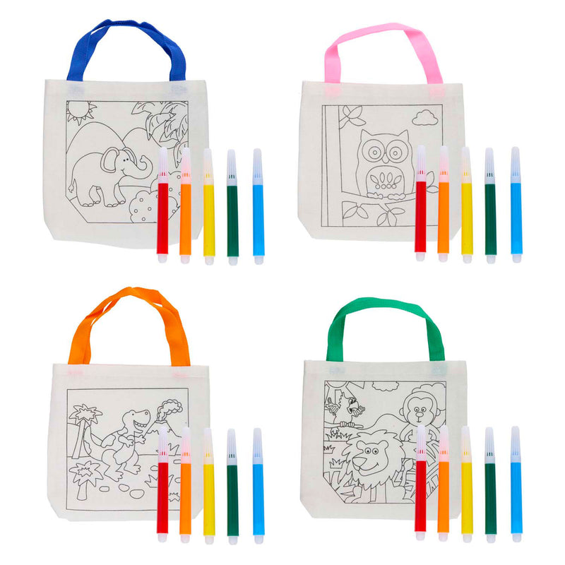 Cargue la imagen en el visor de la galería, Katoenen tas met 5 stiften
