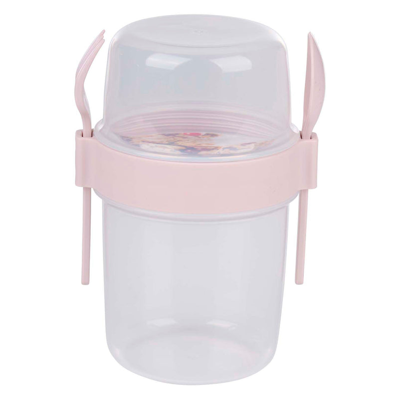 Load image into Gallery viewer, Voedsel bewaarbeker met bestek
