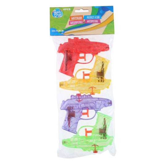 Edco waterpistooltjes 11,5cm, 4st.