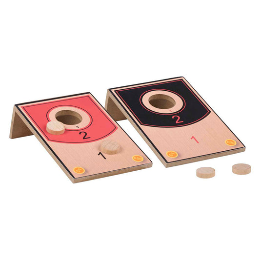Houten tafel cornhole, 2 spelers