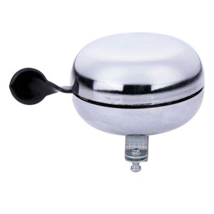 Dunlop fietsbel retro zilver