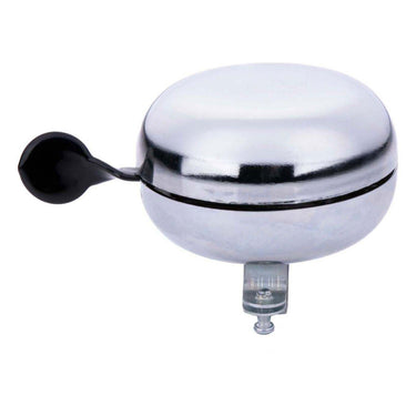 Dunlop fietsbel retro zilver