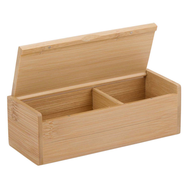 ギャラリービューアに画像をロードする, Houten opbergdoos met deksel, 16,5x6,5cm

