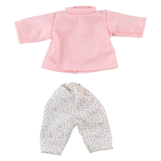 Poppenkleding set, 8dlg.