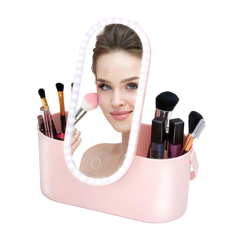 Laden Sie das Bild in Galerie -Viewer, Reis-beautycase met led-spiegel
