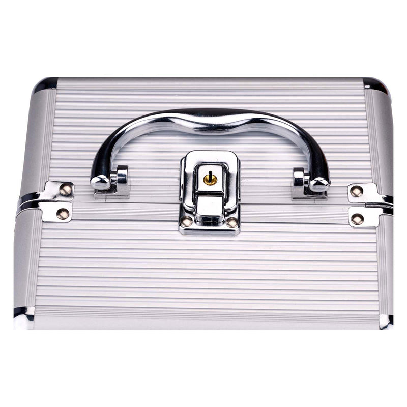 Load image into Gallery viewer, Make-up koffer zilver
