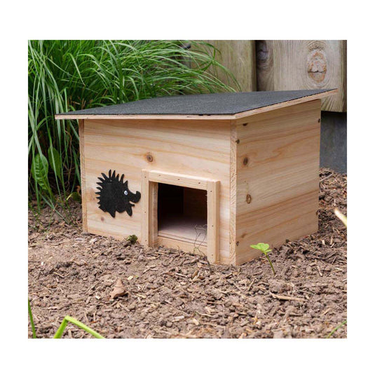 Lifetime garden houten egelhuis 32x26x20 cm