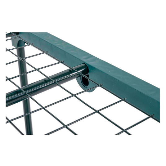 Kinzo kweekkas - broeikas tuinkas 69x49x125 cm - kweekbak met 3 verdiepingen - transparant broeikast design met ritssluiting - broeikas kweekkas voor groenten kweken - groen