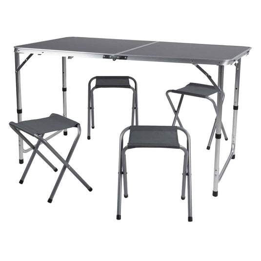 Meubelset inklapbaar 120x60cm, 5dlg.
