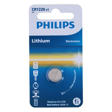 Philips knoopcel cr1220 lithium