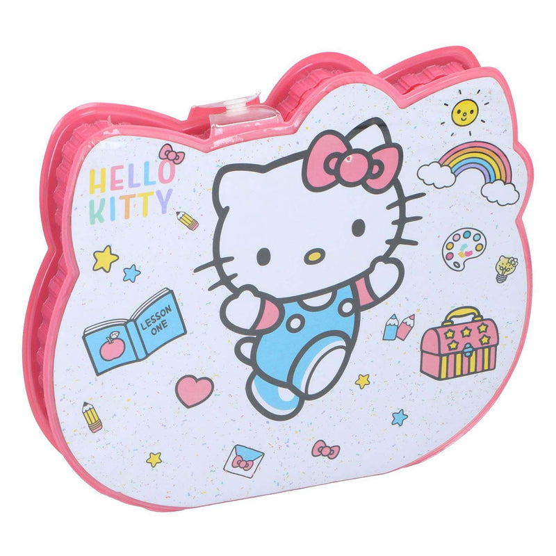 Afbeelding laden in galerijviewer, Edco kleurkoffer hello kitty - 34dlg.
