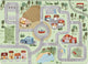 Mats amp; joy mats joy speelmat zacht village 110 x 17 cm