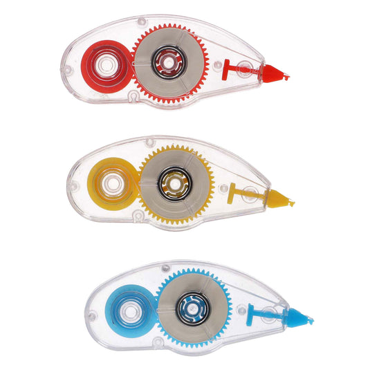 Correctietape rollers, 3st.