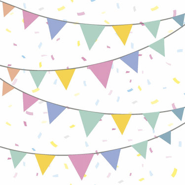 Duni servetten flags 33x33cm 20-delig