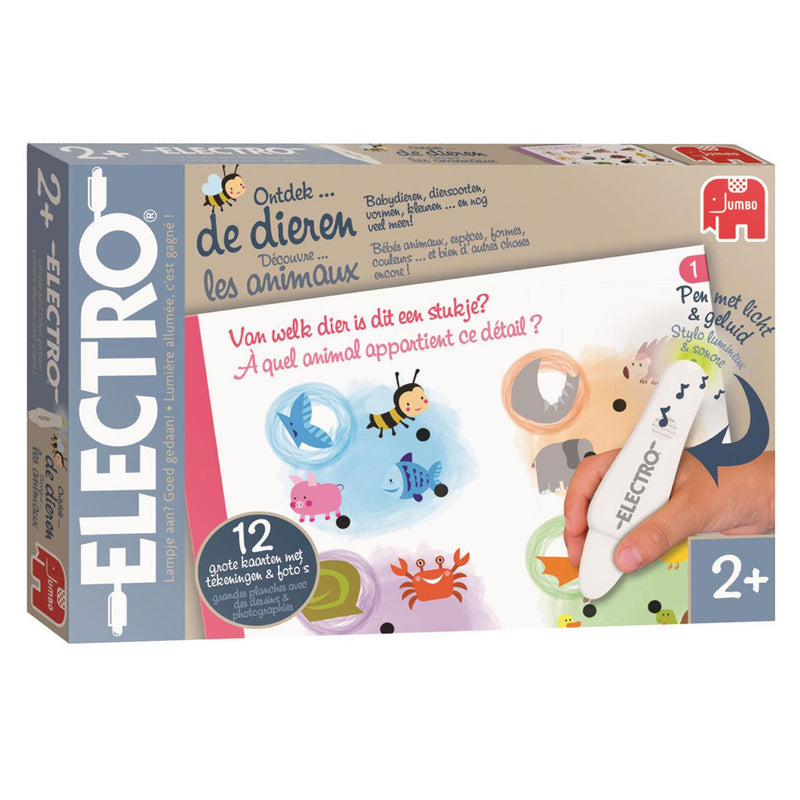 Load image into Gallery viewer, Jumbo electro wonderpen ontdek de dieren
