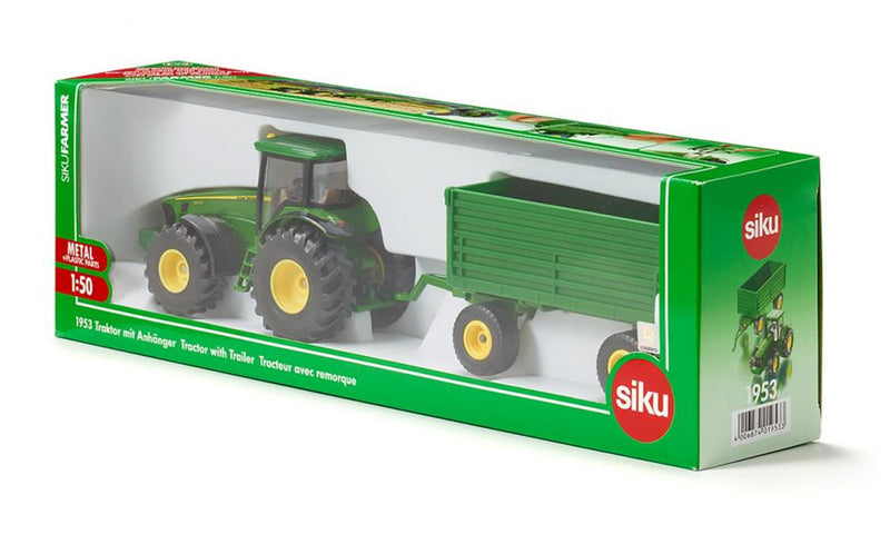 Load image into Gallery viewer, Siku 1953 traktor met aanhanger

