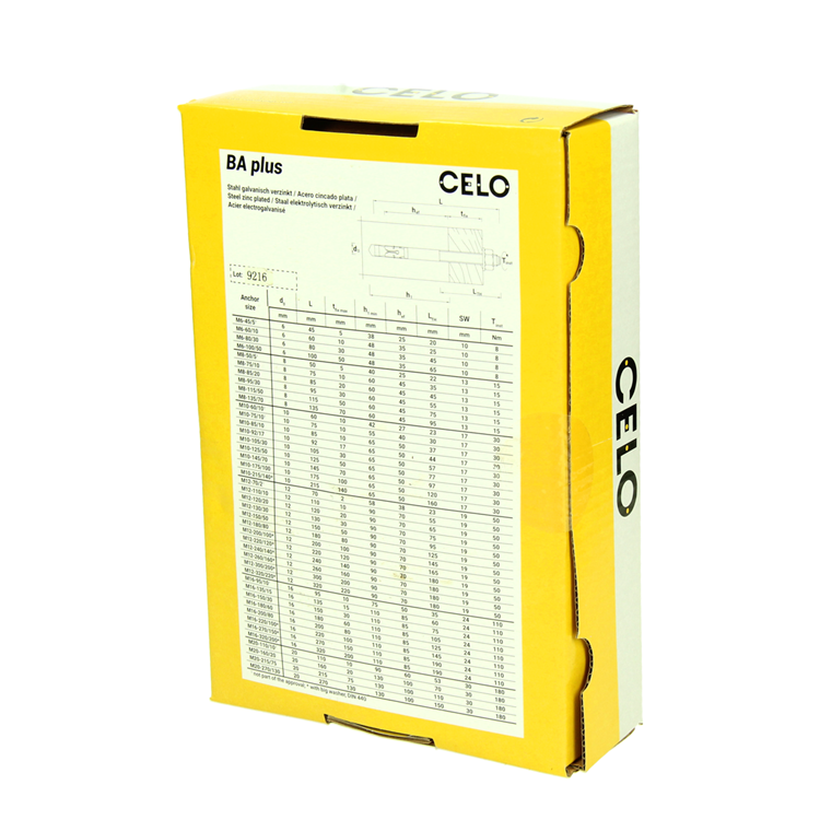 Afbeelding laden in galerijviewer, Celo 1066922 - quick fix anker ba plus 12-150 50 verzinkt 20 stuks | 2 stuks
