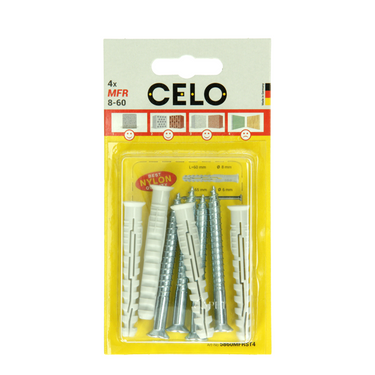 Celo 1065488 - multifunctionele raamplug mfr 8-60 sb tx | 5 stuks