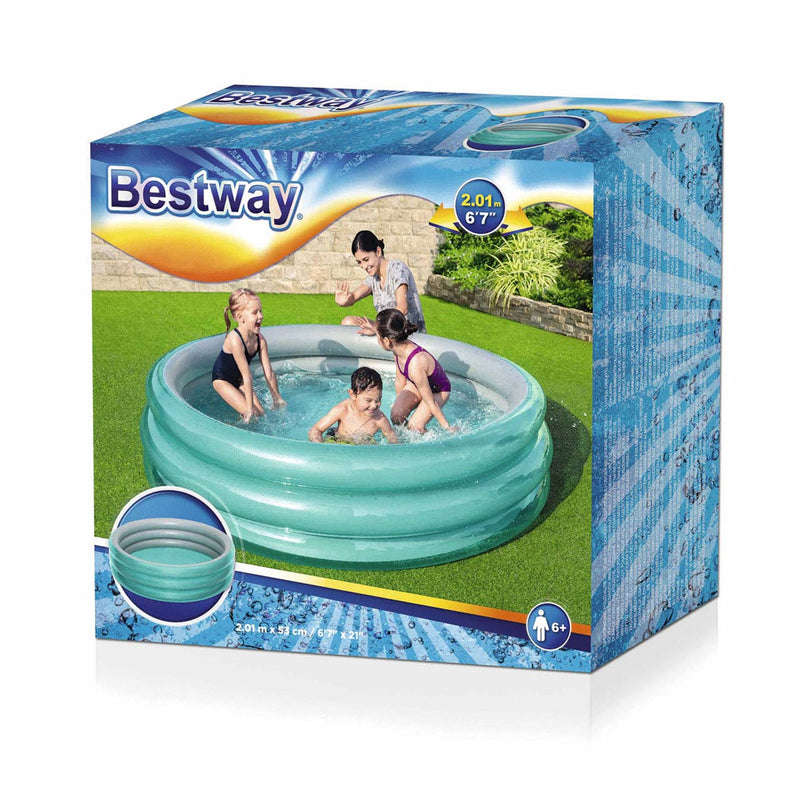 Load image into Gallery viewer, Bestway kinderbad rond big metallic, 201cm
