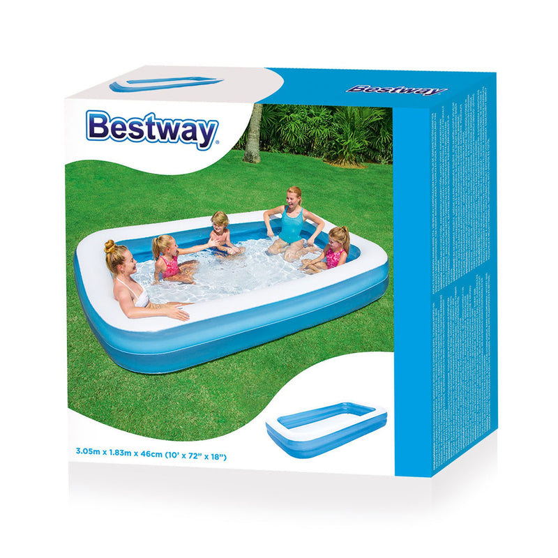 Load image into Gallery viewer, Bestway familiebad rechthoek, 305x183x46cm

