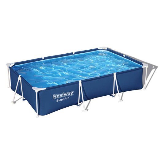 Bestway zwembad steel pro set rechthoek, 300cm