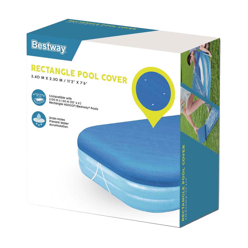 Load image into Gallery viewer, Bestway familiebad afdekzeil rechthoek, 305cm
