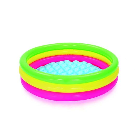 Bestway kinderbad rond kleuren, 102cm