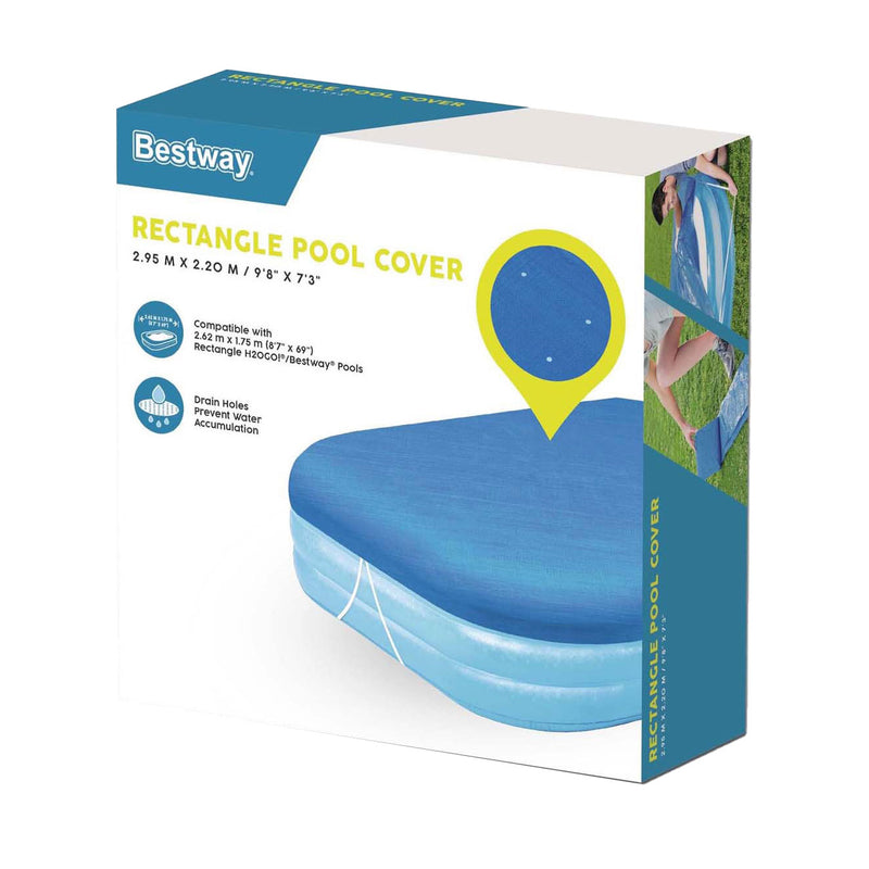 Load image into Gallery viewer, Bestway familiebad afdekzeil rechthoek, 262cm

