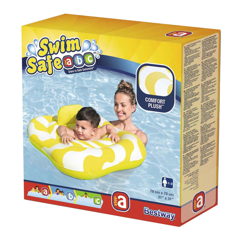 Afbeelding laden in galerijviewer, Bestway zwemzitje comfort plush babyboot zwembad 1-2 jaar multicolor.
