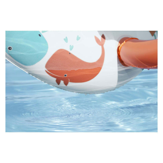 Bestway baby boot comfort push met uv zonnescherm