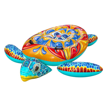 Bestway rider mediteraans opblaas schildpad, 186cm
