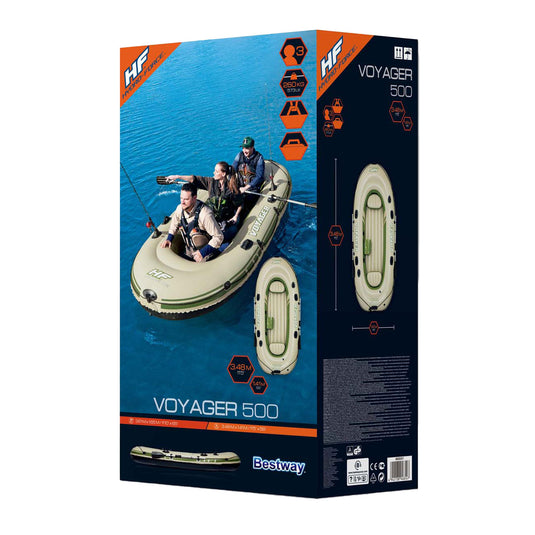 Hydro force boot Voyager 500 set groen