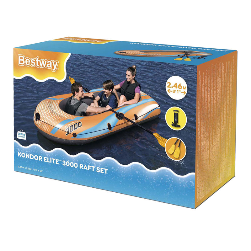 Load image into Gallery viewer, Bestway boot kondor elite 3000 set opblaasbaar
