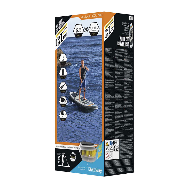 Load image into Gallery viewer, Bestway - Hydro Force White Cap Convertible SUP set
