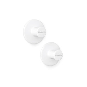 Brabantia renew handdoekhaakjes, set van 2 - white | 2 stuks