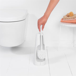Chargez l'image dans la visionneuse de la galerie, Brabantia renew wc borstel - met houder - vrijstaand - white
