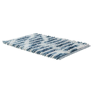 Afbeelding laden in galerijviewer, Sealskin vintage badmat 50x80 cm blauw
