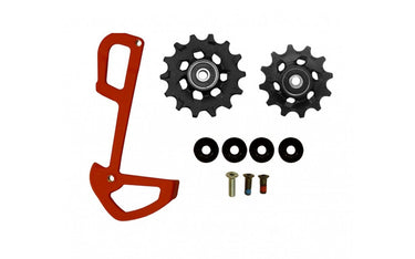 Sram loopwielset x01 eagle inclusief. binnenkooi rood