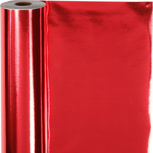 Cadeaupapier, b: 50 cm, 65 gr, rood, 100 m 1 rol