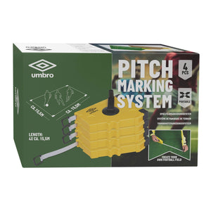 Umbro mobiele lijnmarkering set, 4x15,5m