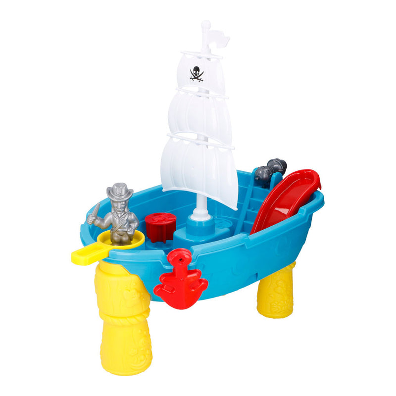 Load image into Gallery viewer, Zand - en watertafel piratenboot, 19dlg.
