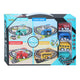 Spoorpuzzelset met voertuig, 40dlg.